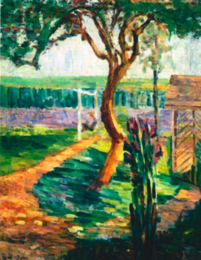 Dans le jardin - Alma Del Banco